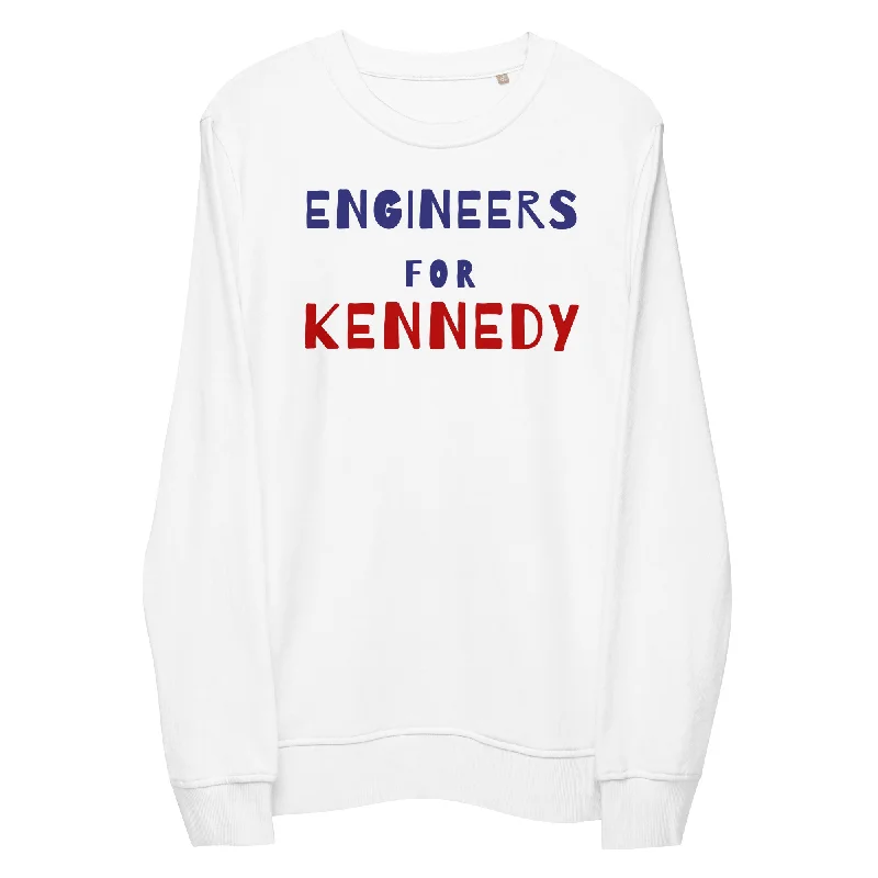 Engineers for Kennedy Unisex Organic Sweatshirt