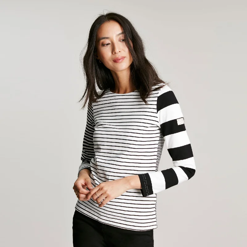 Joules Ladies Harbour Long Sleeved Jersey Top