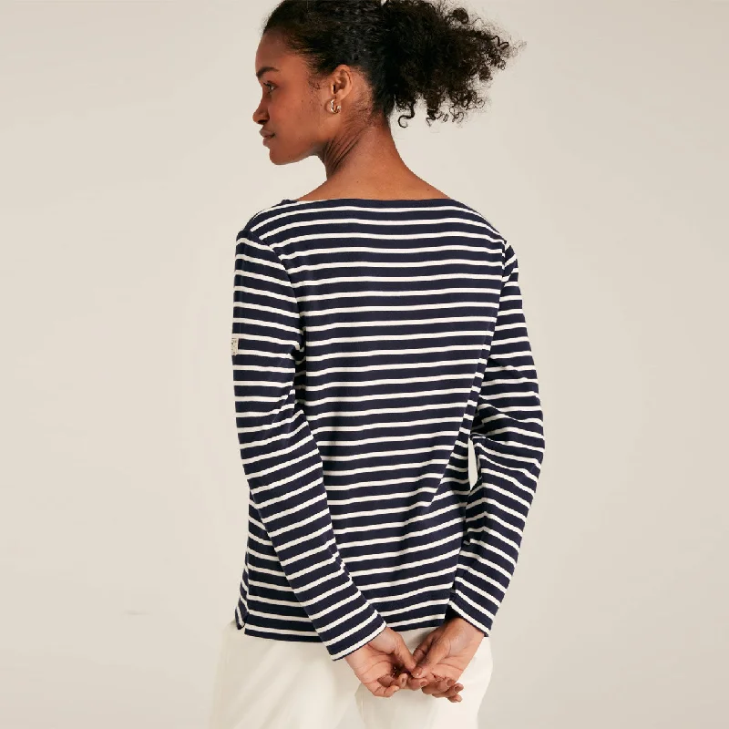 Joules Ladies New Harbour Stripe Top