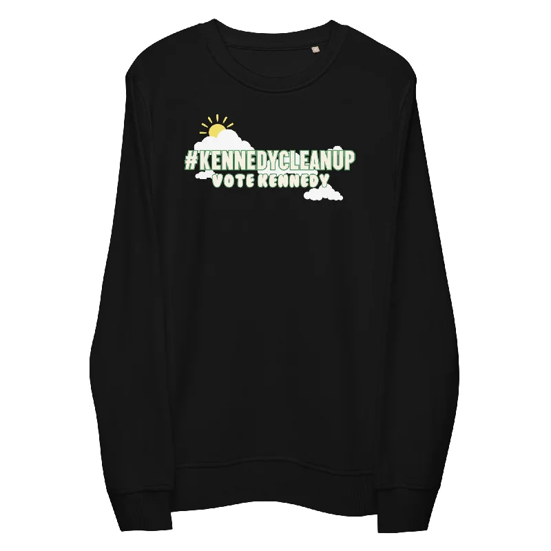 Kennedy Cleanup Unisex Organic Sweatshirt