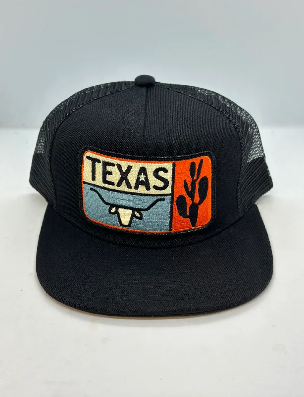 Trucker Hat, Texas (Horn/Cactus)