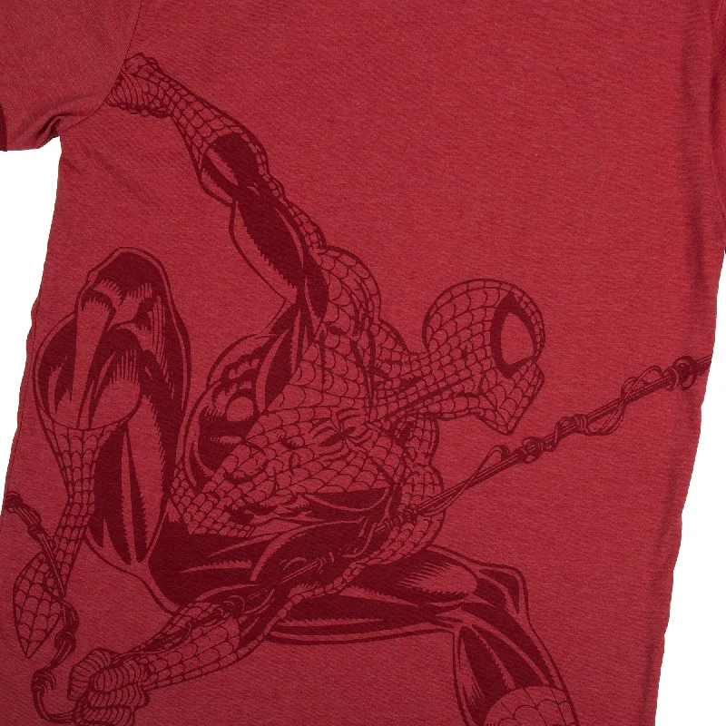 Spider-Man Web Slinging Red Tee