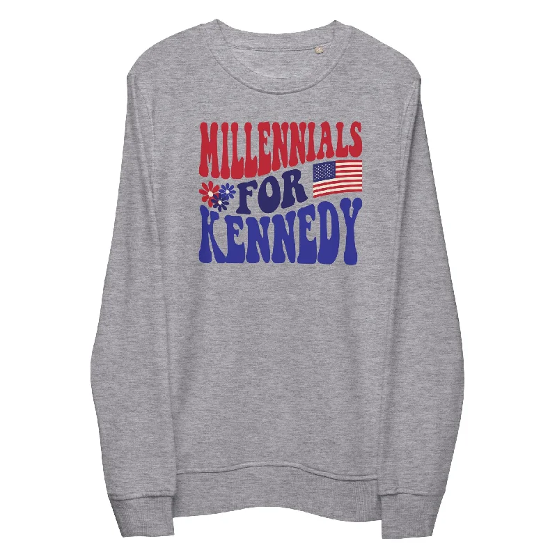 Millennials for Kennedy Unisex Organic Sweatshirt