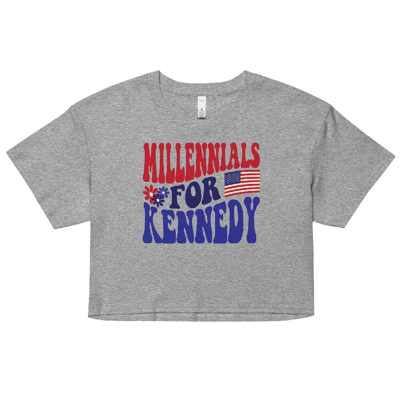 Millennials for Kennedy Women’s Crop Top