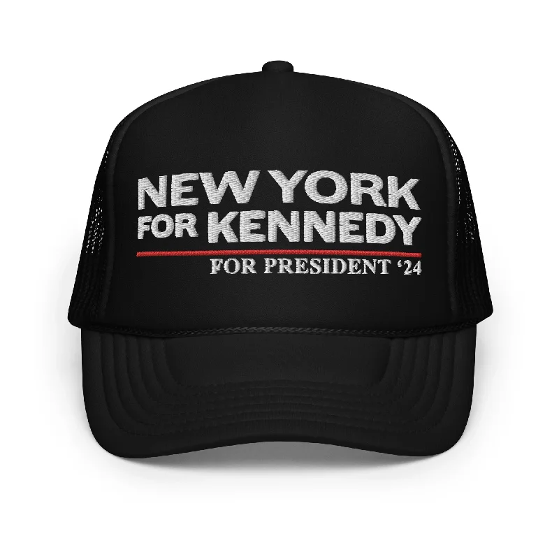 New York for Kennedy Foam Trucker Hat