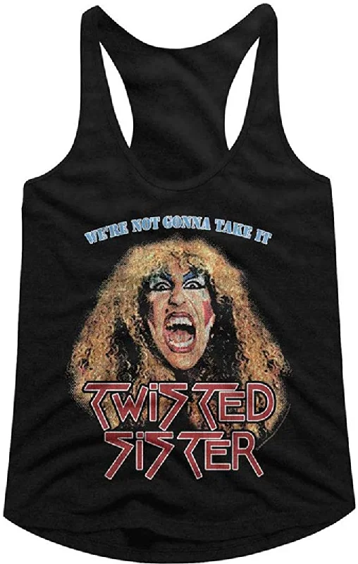 Twisted Sister We're Not Gonna Take It Racerback Tank Top