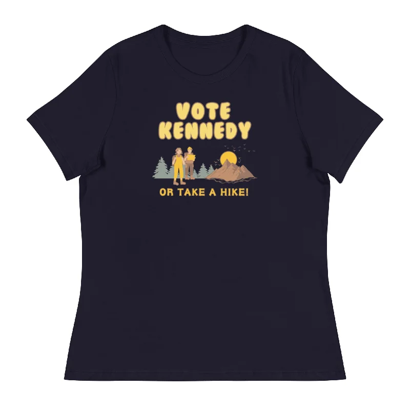 Vote Kennedy or Take a Hike Women's Relaxed Tee