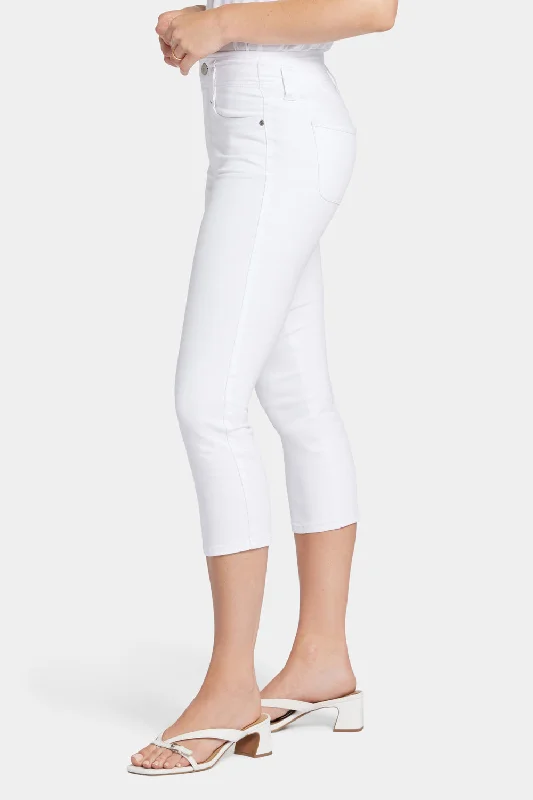 Ami Skinny Capri Jeans - Optic White