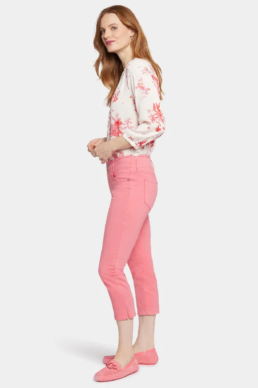 Chloe Capri Jeans - Pink Punch