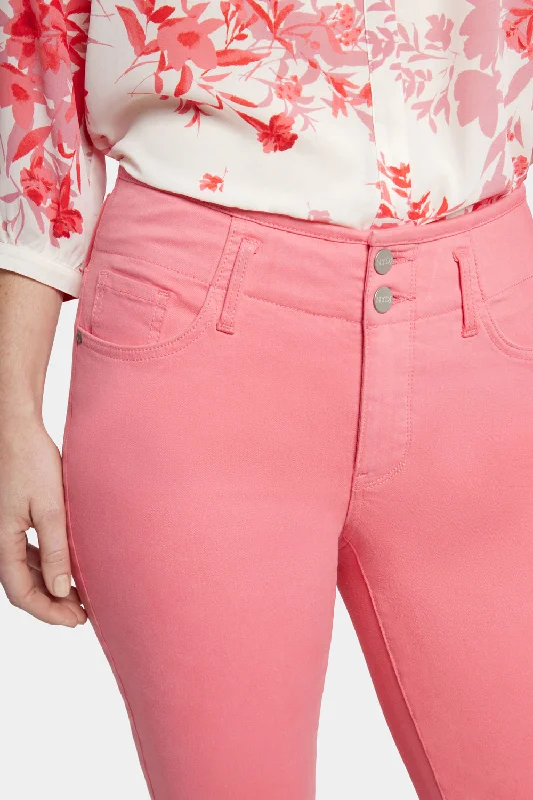 Chloe Capri Jeans - Pink Punch