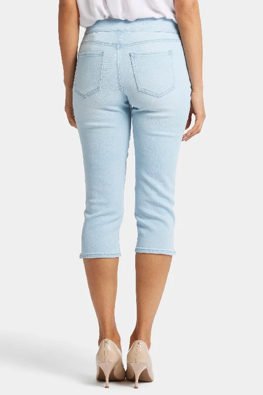 Dakota Crop Pull-On Jeans  - Oceanfront