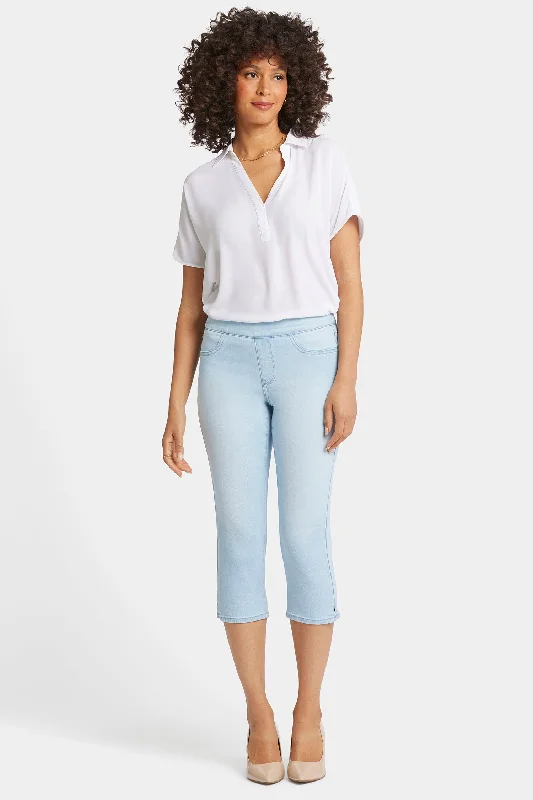 Dakota Crop Pull-On Jeans  - Oceanfront