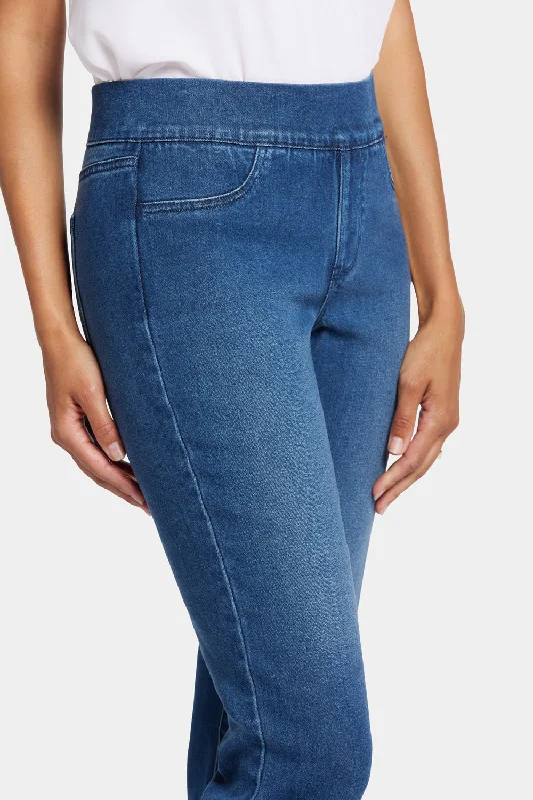 Dakota Crop Pull-On Jeans  - Olympus