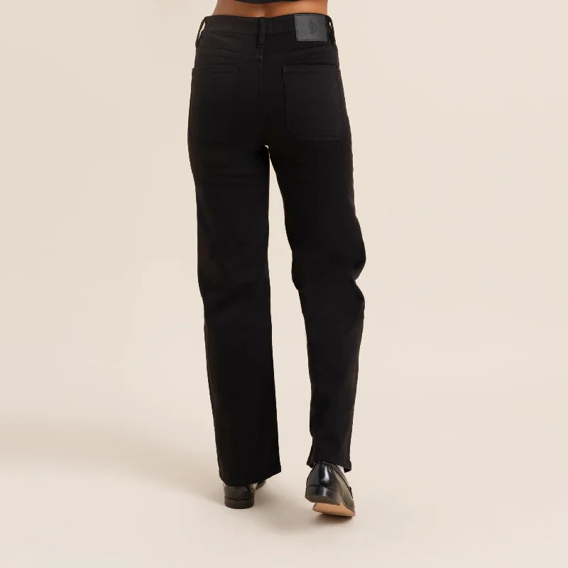 HWY 395 Pant Denim - Black