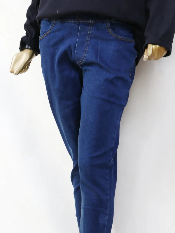 LJ06 Stretchable Denim Jeans For Womens Blue