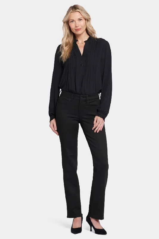 Marilyn Straight Jeans - Black Rinse