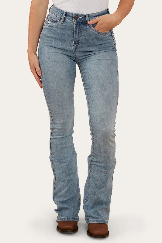 Penny Rodeo Womens High Rise Bootleg Jean - Light Blue