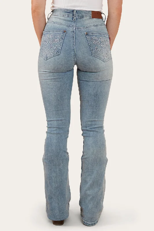 Penny Rodeo Womens High Rise Bootleg Jean - Light Blue