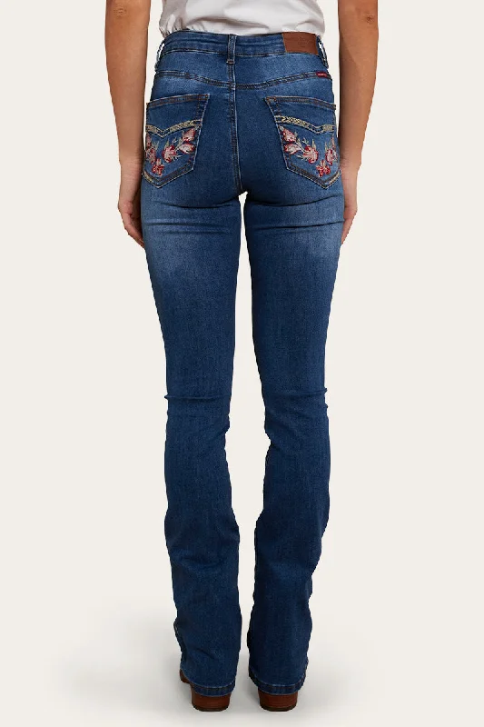 Penny Rodeo Womens High Rise Bootleg Jean - Vintage Blue