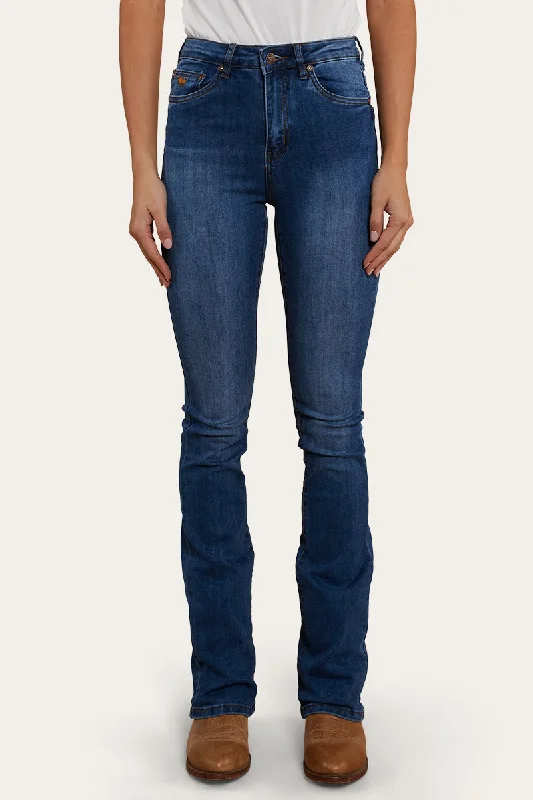 Penny Rodeo Womens High Rise Bootleg Jean - Vintage Blue