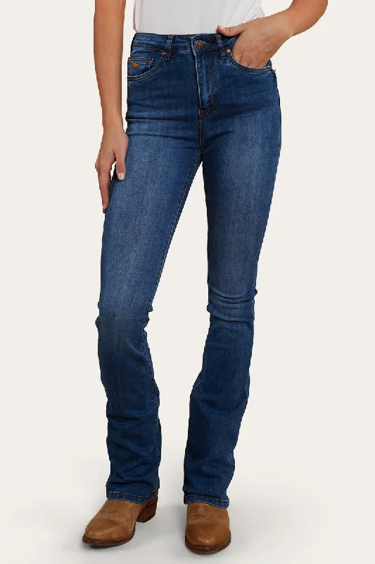 Penny Rodeo Womens High Rise Bootleg Jean - Vintage Blue