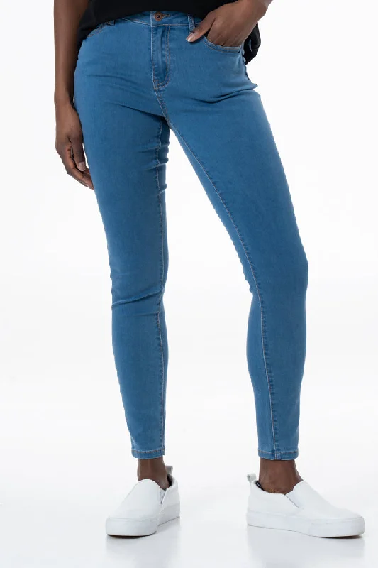 Rf01 Mid-Rise Skinny Jeans _ 135674 _ Mid Wash