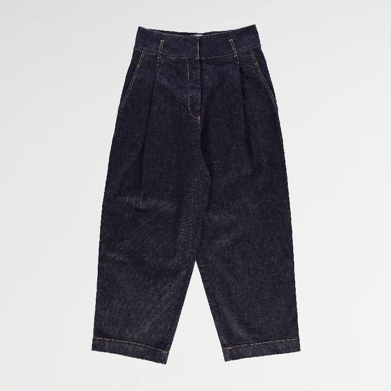 G.o.D British Worker Pants Organic Denim Blue